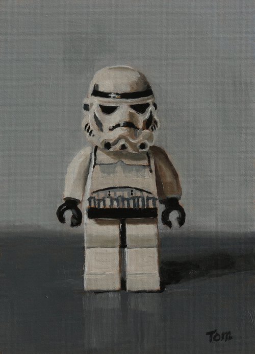Lego Star Wars Stormtrooper by Tom Clay