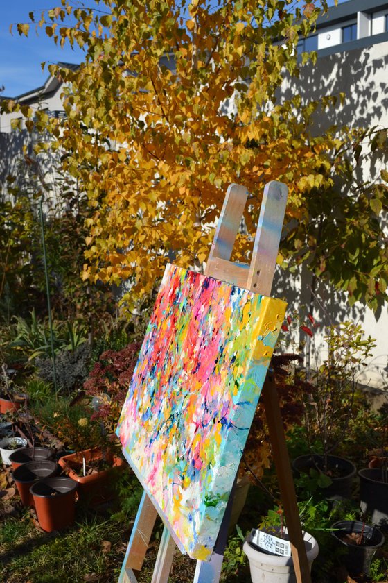 Abstract Autumn Garden