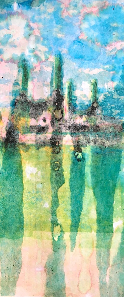 Battersea - green reflections by Suzsi Corio