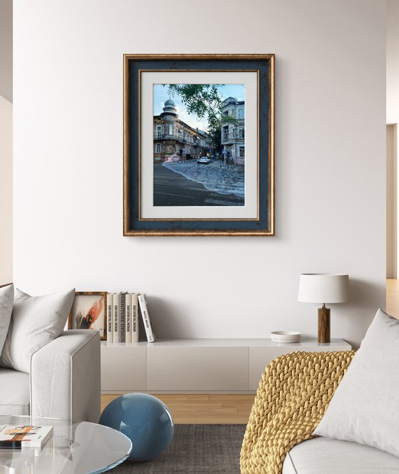 Collage Cityscape&Sand