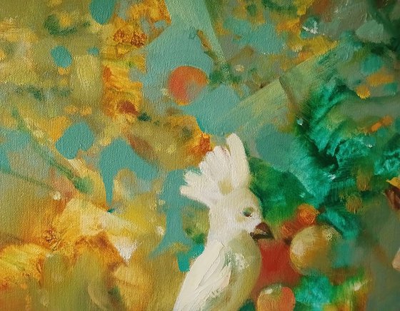 White Parrot