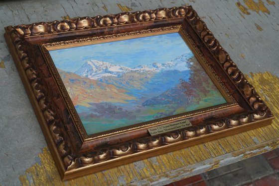 Morteratsch Glacier. Alps