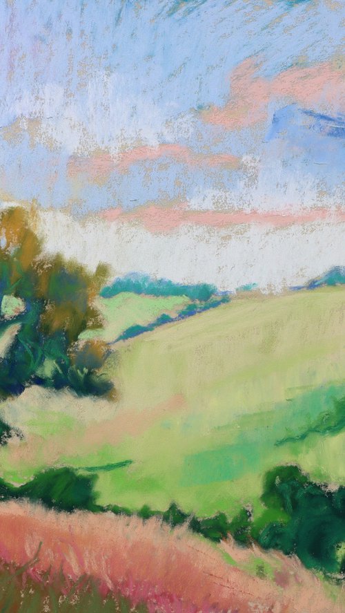Trees Overlooking the Hope Valley by Mary Kemp