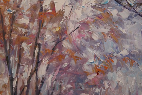 "Dawn in the Winter Forest"