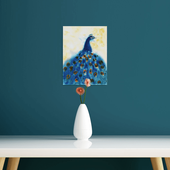 Proud as a Peacock - Flaunt it if you have it  Archiival Limited Edition Prints