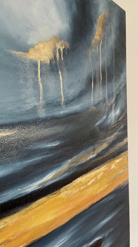 The moment before the storm