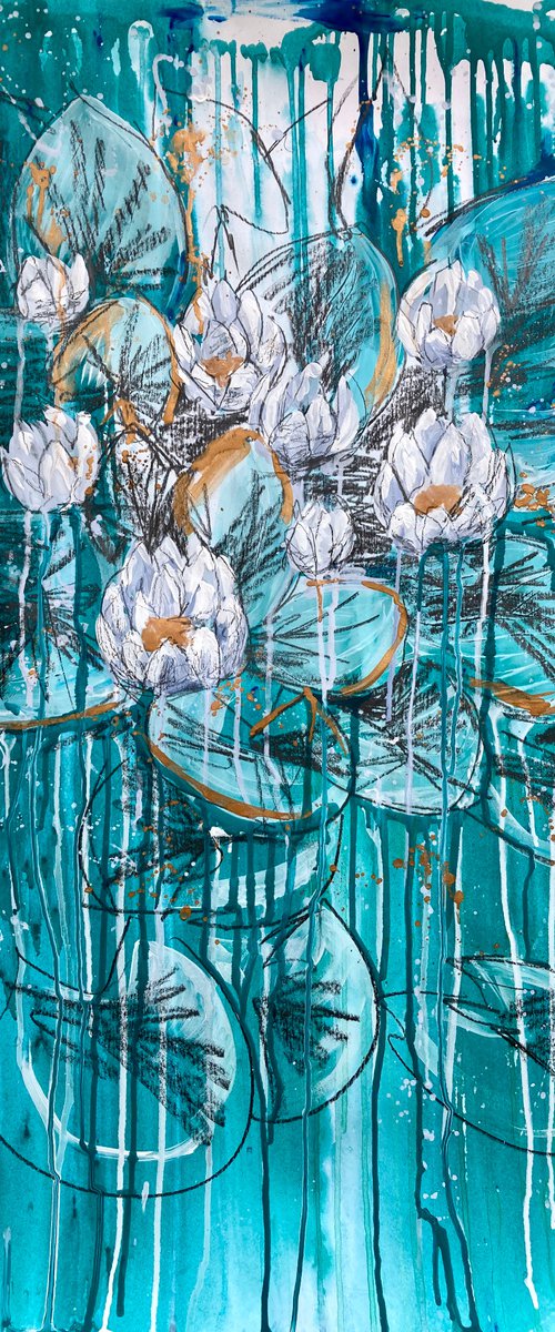 Water Lilies by Valeria Golovenkina