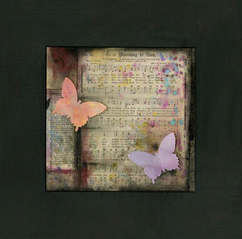 Butterfly Collage 5 by Kathy Morton Stanion
