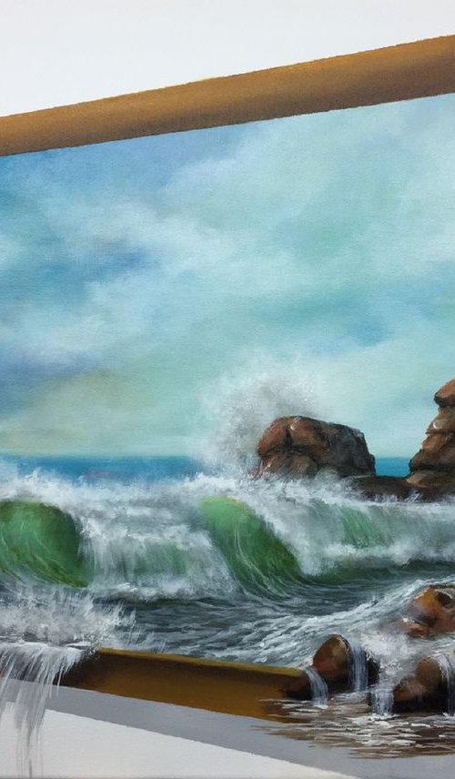 3D. ocean by Eka Peradze