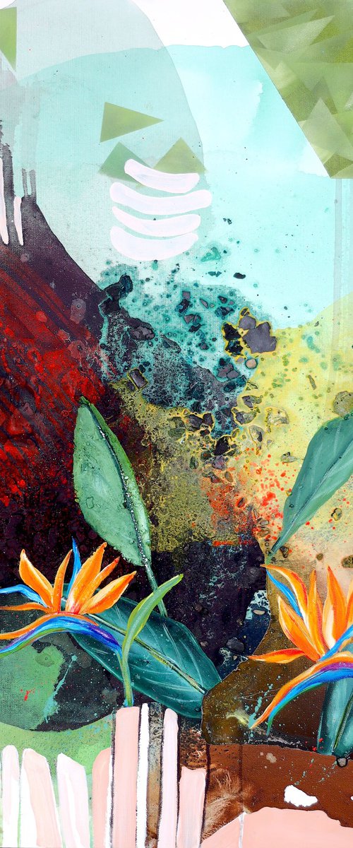 Bird of Paradise by Poovi Art