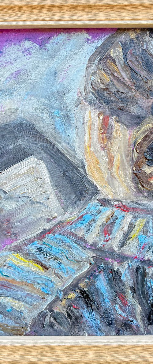 Reading Woman by Katia Ricci