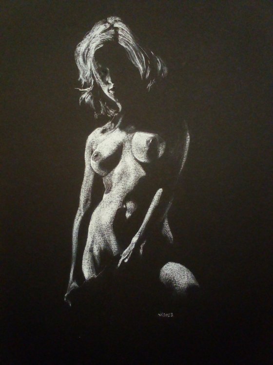 Nude noir #316 (21X29)cm