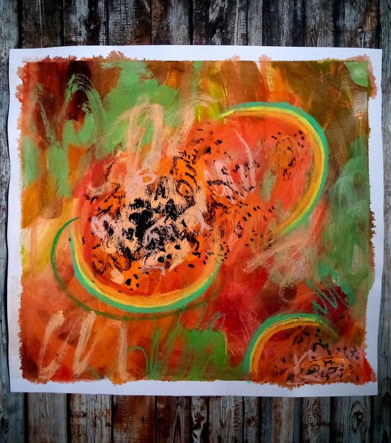 Abstract Papaya #4/2021