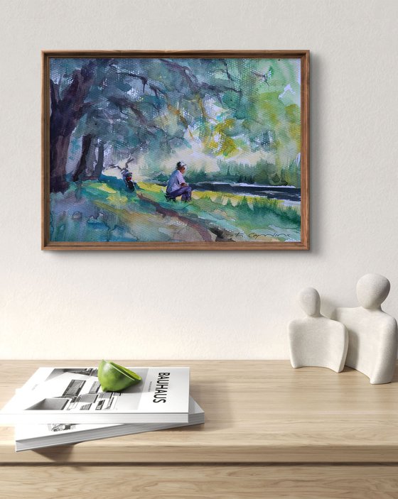 By the shore of peace