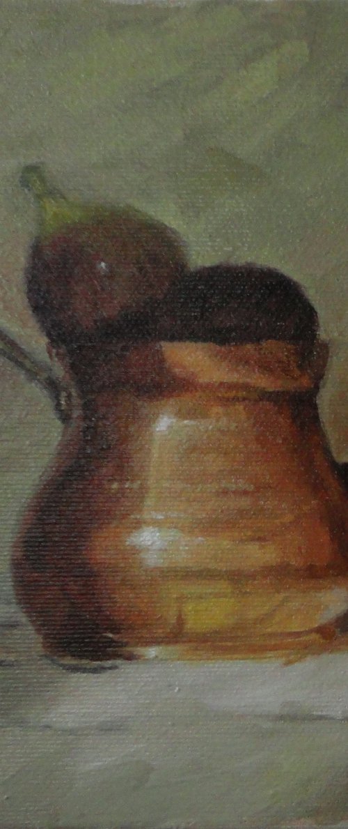 Still life with figs by Radosveta Zhelyazkova