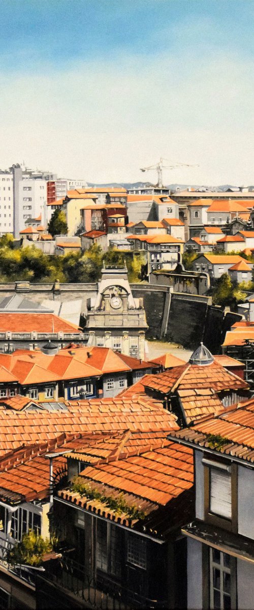 Les toits de Porto by Roger Bailleul