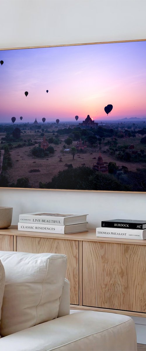 Sunrise in Bagan by Serge Horta