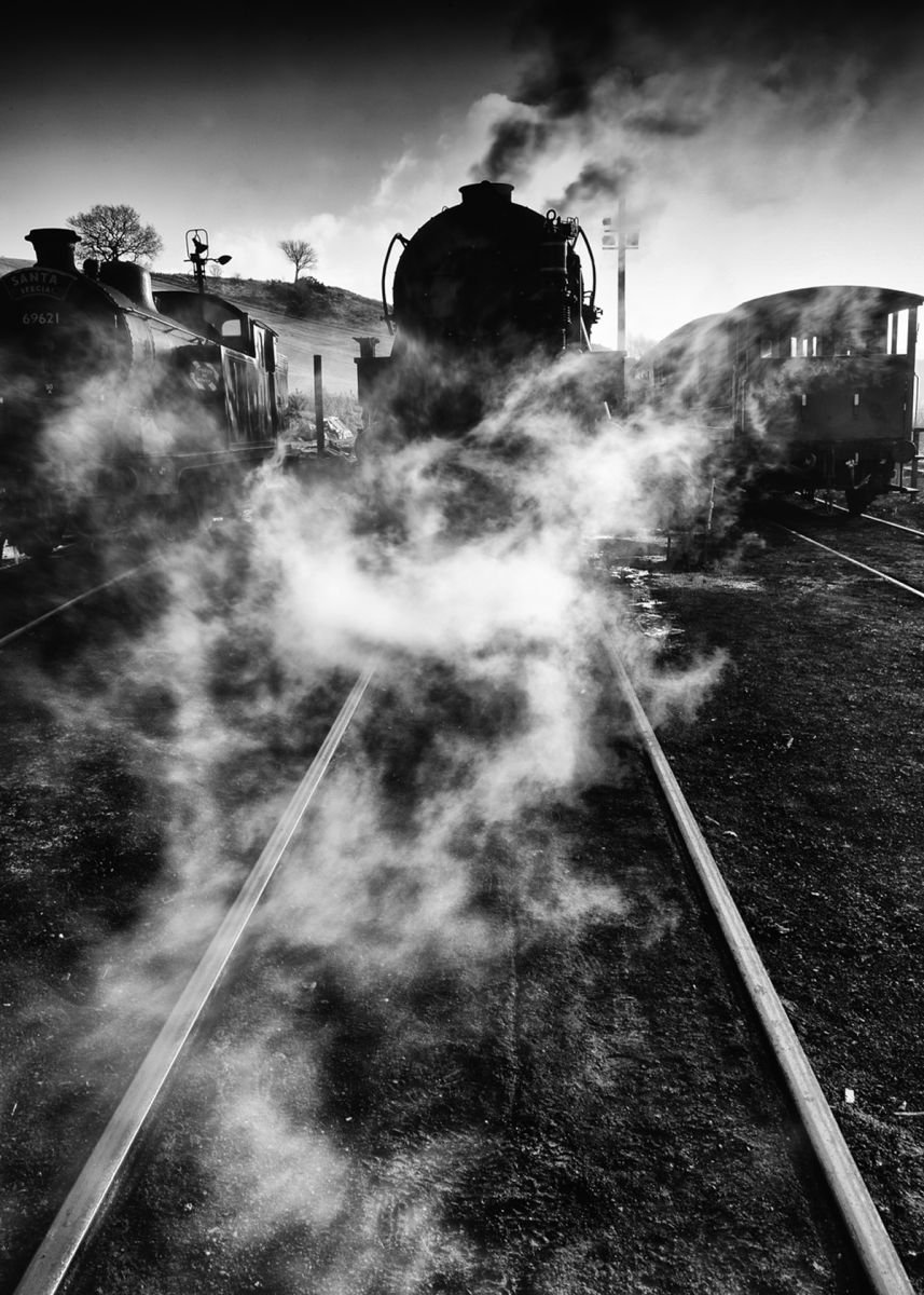 Photorealistic Still Life Photograph By Stephen Hodgetts Photography, 17 X 12", Churnet Valley Railway, Original Artwork