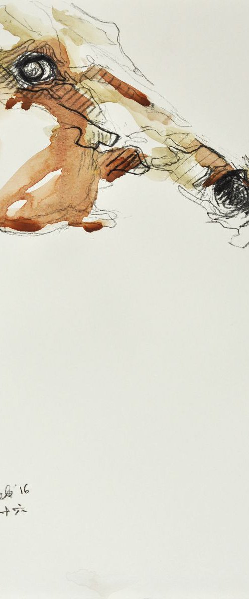 Equine Nude 27t by Benedicte Gele