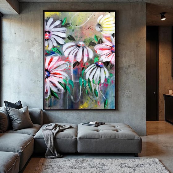 Abstract Floral- Bloom at your own pace