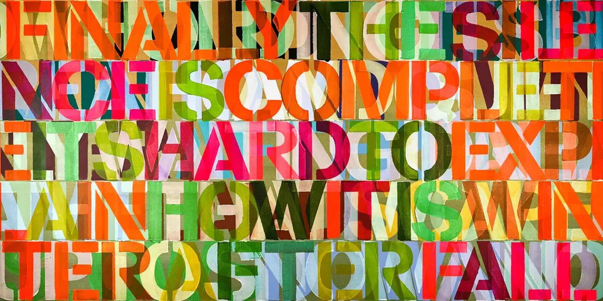 Word play: Decoding the art of typography