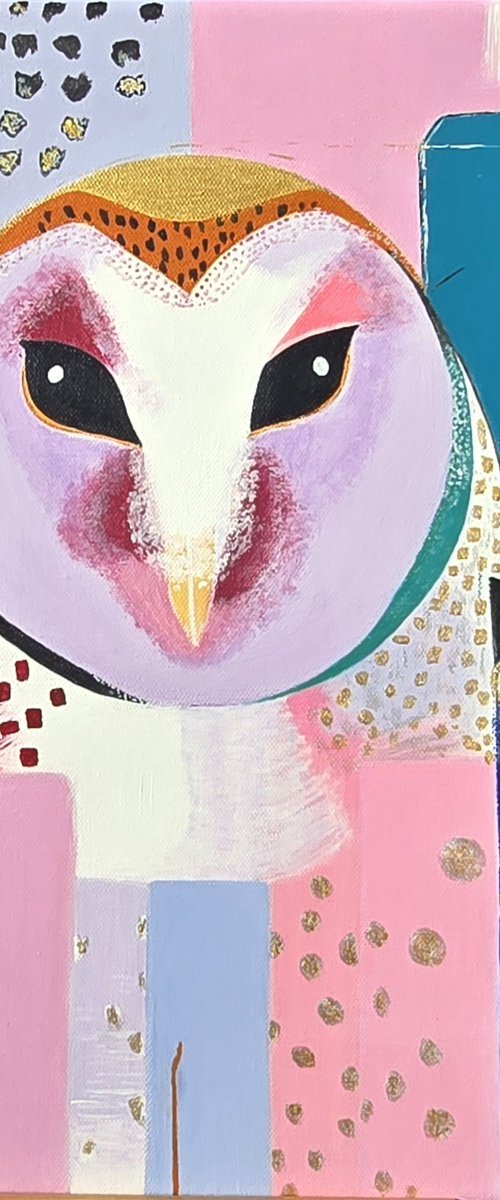Olympic Owl by Anna Burger