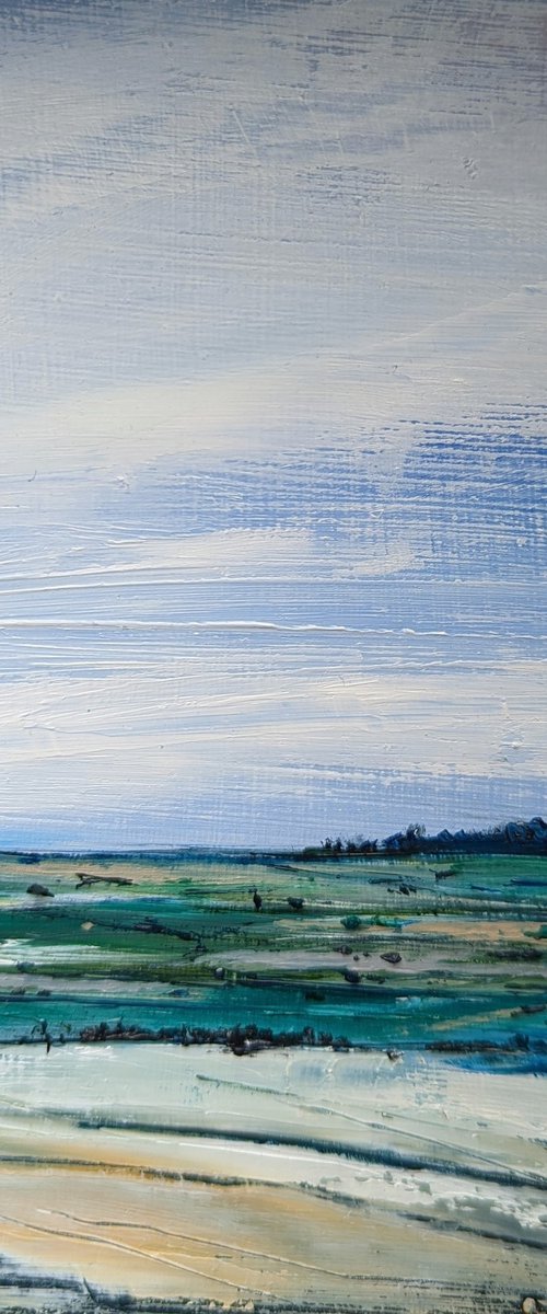Miniature Cotswolds View by Jo Earl