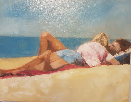 Love at the beach by Els Driesen
