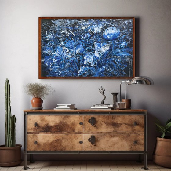 Heritage Echoes: Garden in Blue