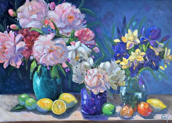 Spring Bouquet with Citrus