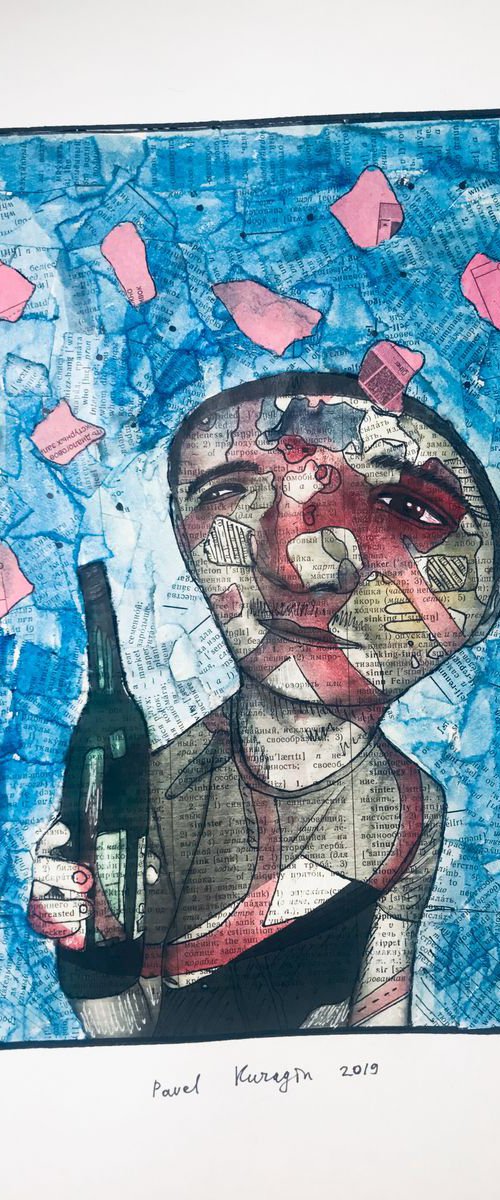 Wine and me by Pavel Kuragin