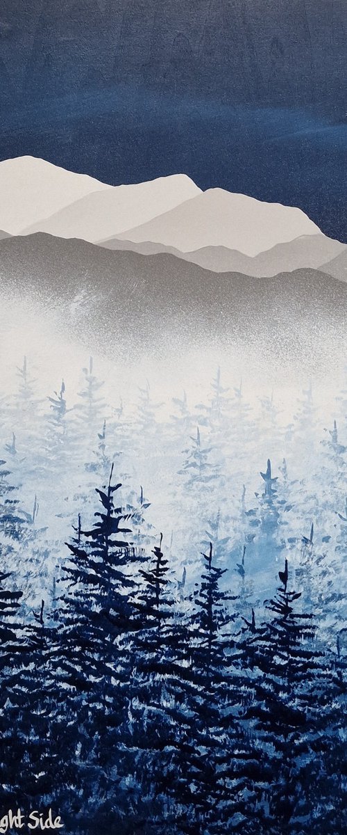 Towards Scafell & Slight Side, The Lake District by Sam Martin