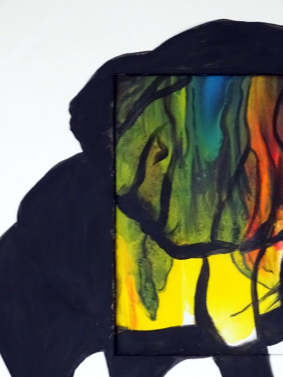Abstract Elephant