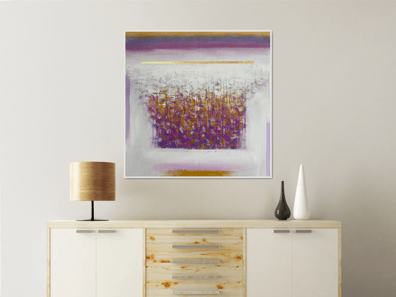 Golden Rhythm_36"X36"