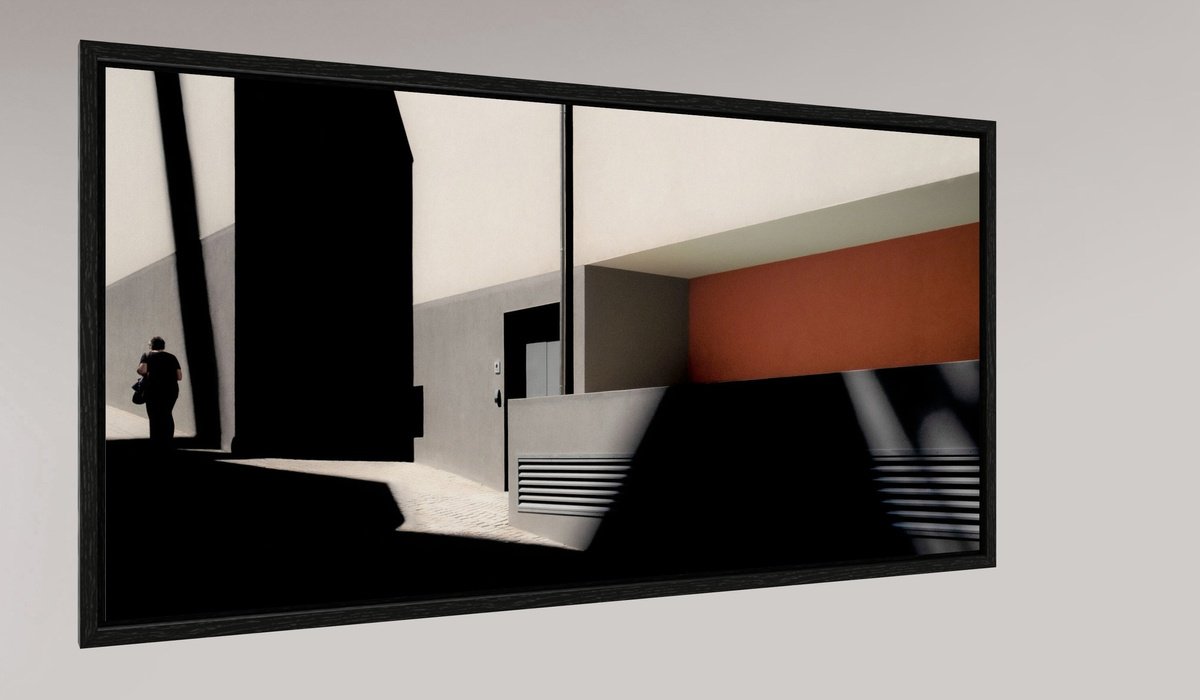 Geometric Photograph , Polygons By Hyun De Grande, 41 X 22, Artwork For Sale On Artfinder