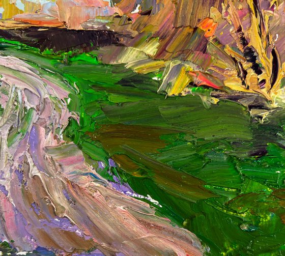 Autumn Reflected on the Face of the River