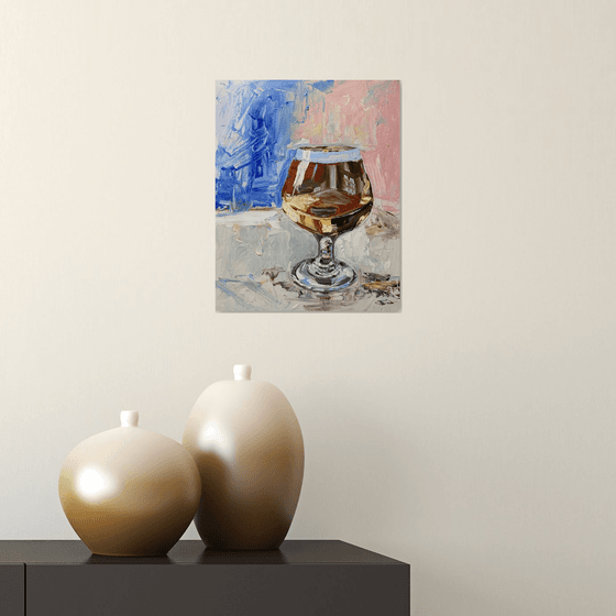 Brandy glass.