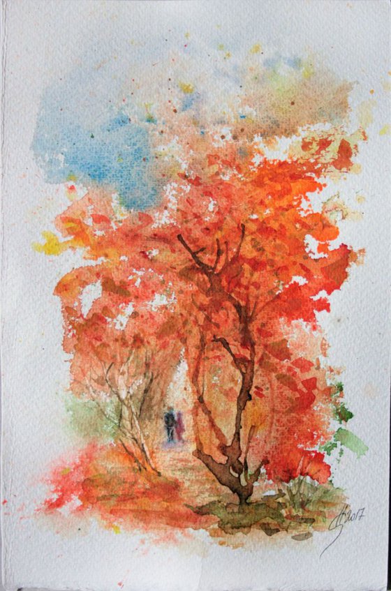 Autumn Rhapsody  / Original Painting