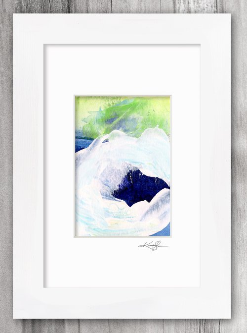 Lovely Little Gems 22 - Floral painting by Kathy Morton Stanion by Kathy Morton Stanion