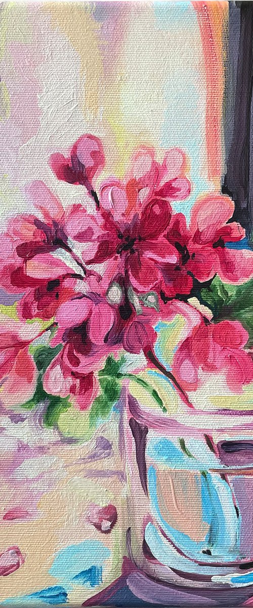 Geranium by Jolanta Czarnecka