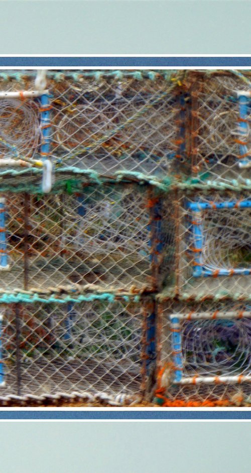 Lobster Pots ICM Photography by Robin Clarke