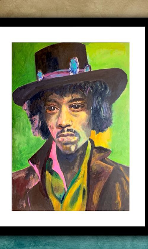 Jimi Hendrix by Ryan  Louder