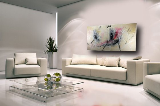 large oil painting-abstract -size-180x90-cm-title-c475