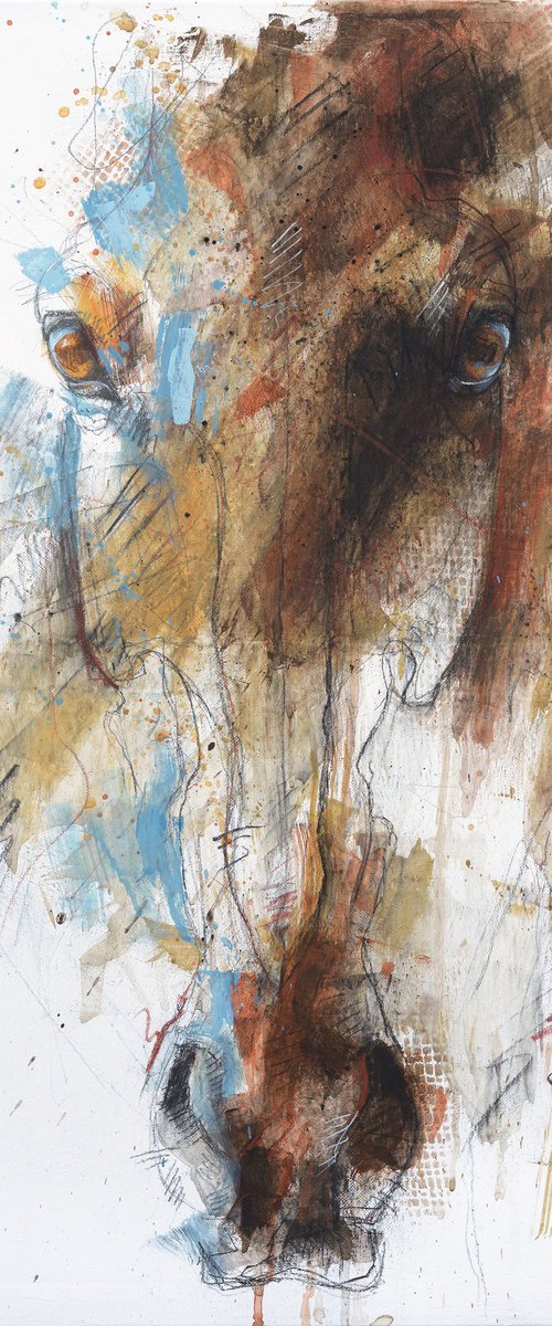 Face to Face 57t (In Exhibition) by Benedicte Gele