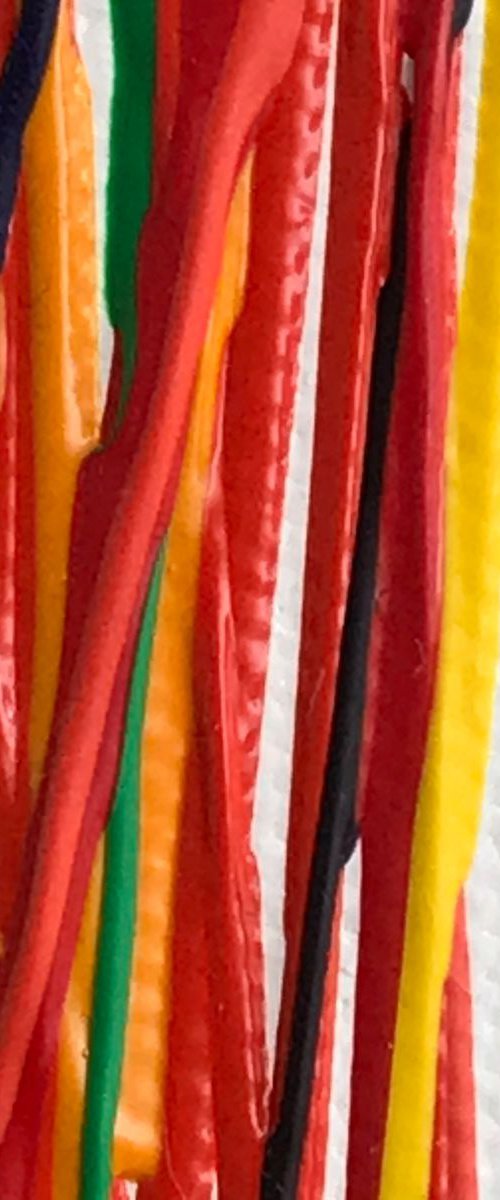 String Theory II Large size 183 x 61 cm by Simon Beesley