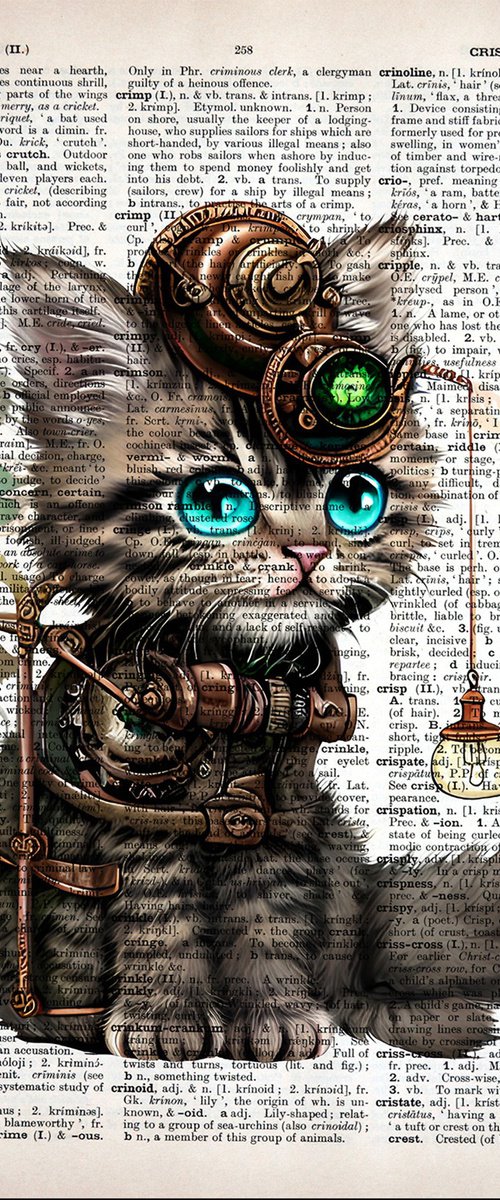 Lighthouse Keeper Kitty by Misty Lady - M. Nierobisz