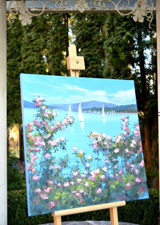 Rose Garden by the Sea