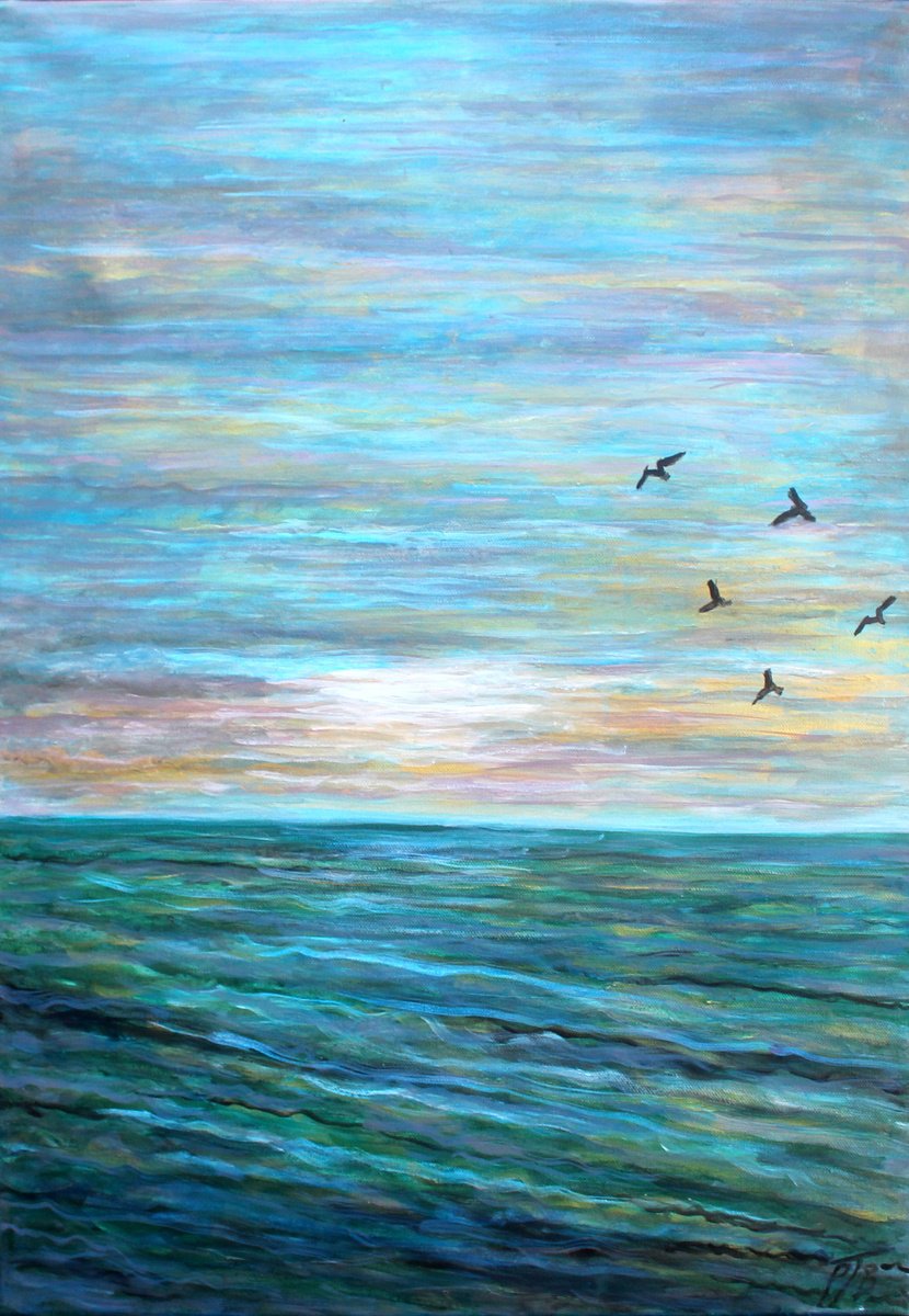  Storm Coming. By Paul J Best, 20 X 28, Artwork For Sale On Artfinder
