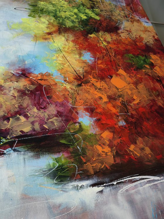 "Autumnal Waterside Whispers"