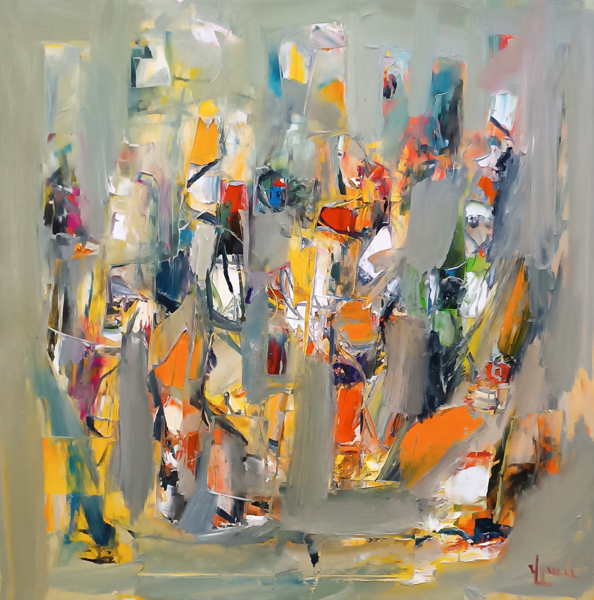 Hidden Structures By Vlas Ayvazyan, 28 X 28, Artwork For Sale On Artfinder